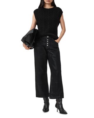 Tay Carpenter Jeans in Coated Black