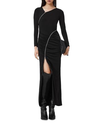 Elsie Zipper Maxi Dress