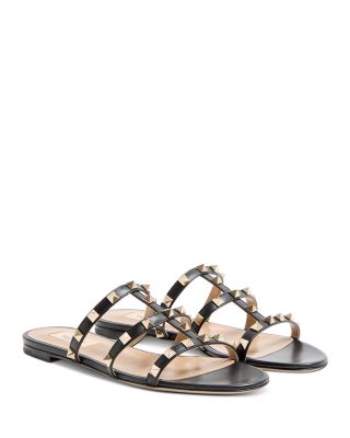 Women's Rockstud Slide Sandals