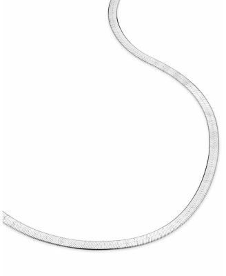  Sterling Silver Mirage Herringbone Choker, 16"