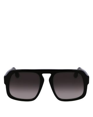 Chain Rectangular Sunglasses, 53mm