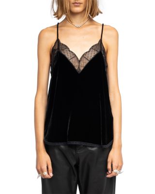Christy Velvet Camisole