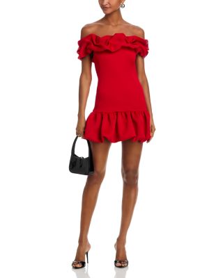 Azari Off-the-Shoulder Mini Dress