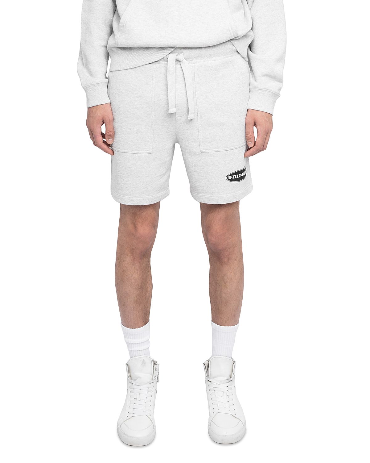 Zadig & Voltaire Pablo Slub Cotton 9 Shorts