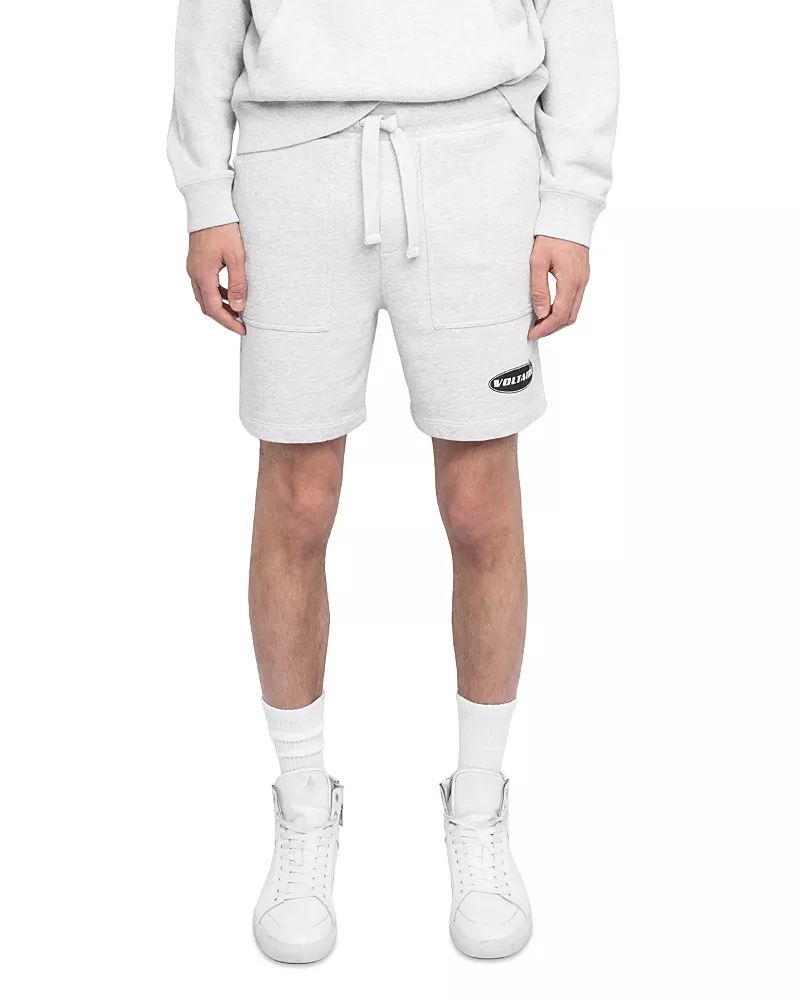 Zadig & Voltaire Pablo Slub Cotton 9 Shorts