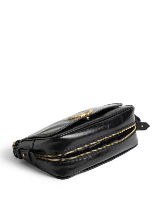 Le Zouzou Vintage Effect Patent Leather Bag