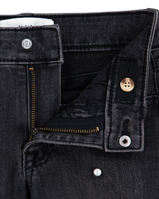 Girls' High Rise Wide Leg Embellished Jeans - Little Kid, Big Kid