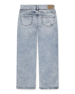 Girls' High Rise Straight Wide Leg Jeans - Little Kid, Big Kid