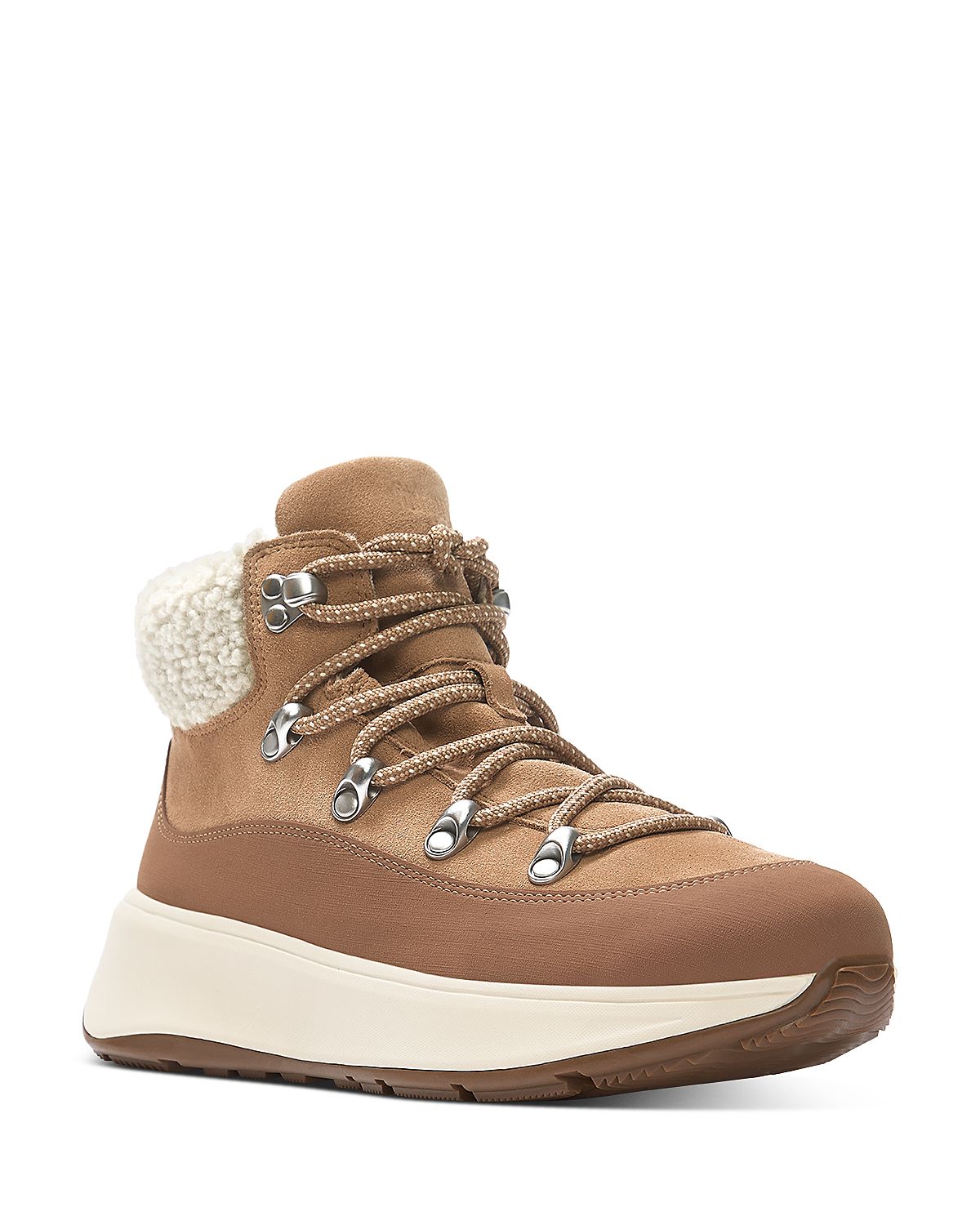 FitFlop Women's F-mode Teddy Collar Boots