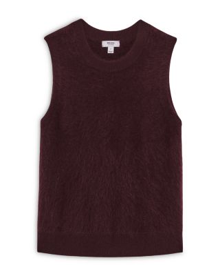 Mel Brushed Cashmere Sweater Vest
