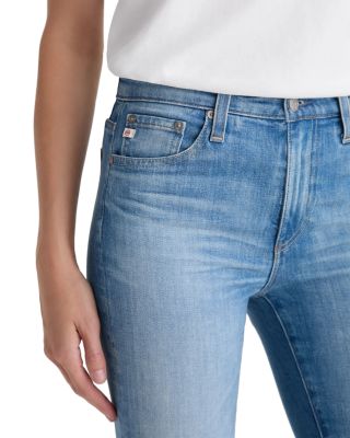 Farrah Mid Rise Bootcut Jeans in 18 Years Bisou