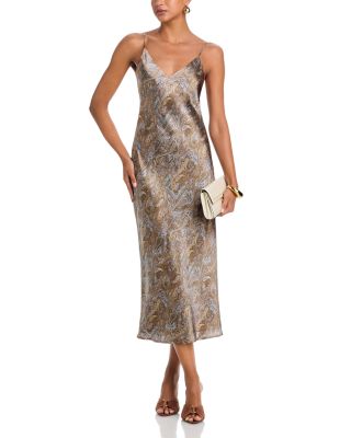 Seridie Silk Slip Dress