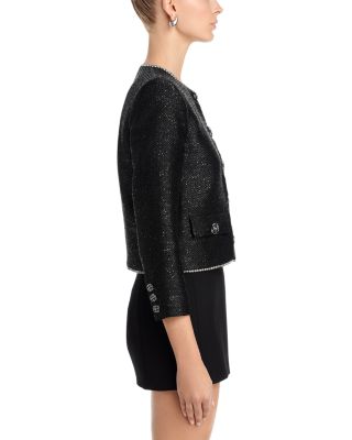 Zell Crystal Trim Jacket