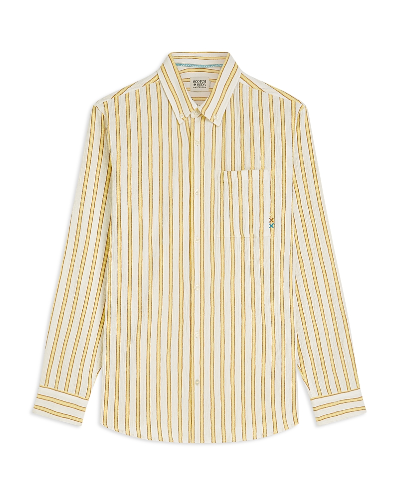 Scotch & Soda Crinkled Button Down Shirt
