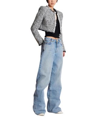  Cropped Tweed Jacket