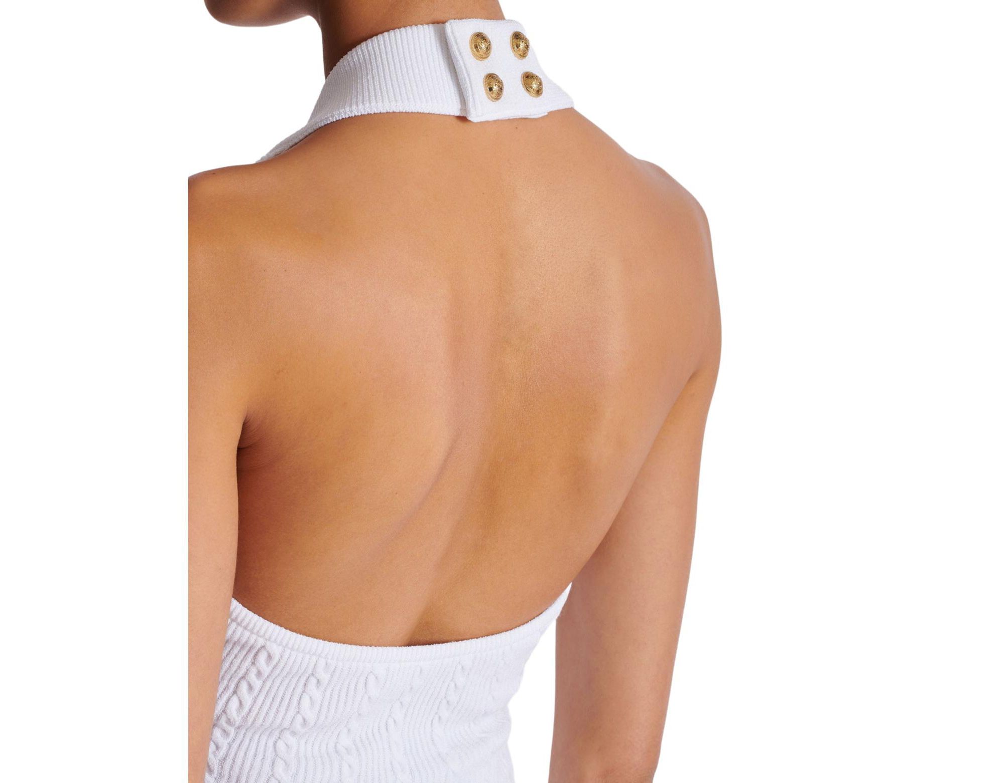 Cable Knit Halterneck Top — Image 4
