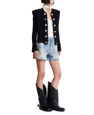  Edge-To-Edge Tweed Jacket