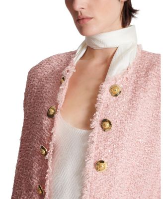  Edge-To-Edge Sequin Tweed Jacket
