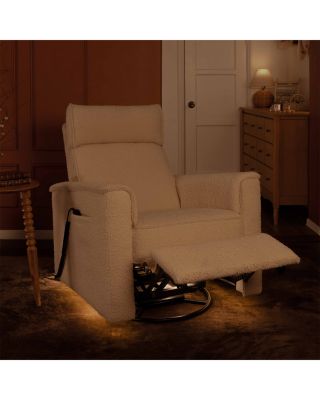 Willa Deluxe Power Recliner and Swivel Glider with Heat and Massage