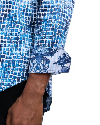 Hester Cotton Blend Button Down Shirt