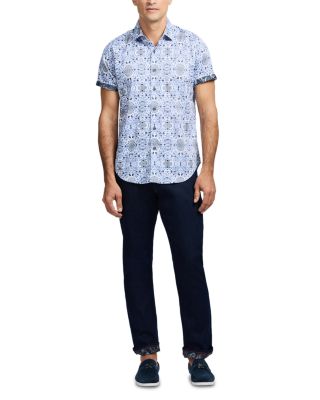 Amagansett Cotton Blend Button Down Shirt