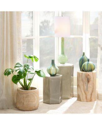 Brea Wooden Decorative Vase