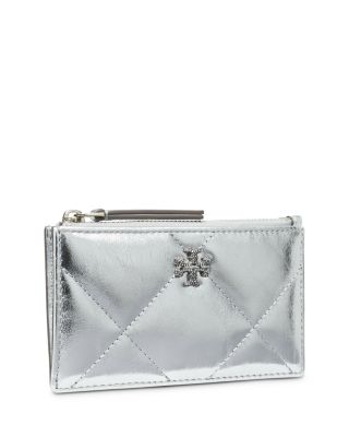 Kira Diamond Quilted Leather Card Case 