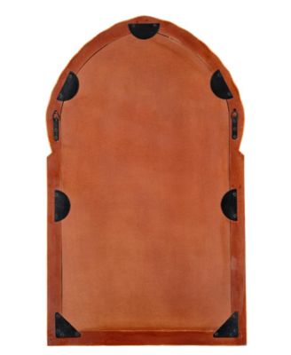 Bardot Medium Bone &amp; Wood Mirror