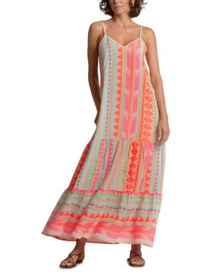Spaghetti Strap Maxi Swim Cover-Up Dress