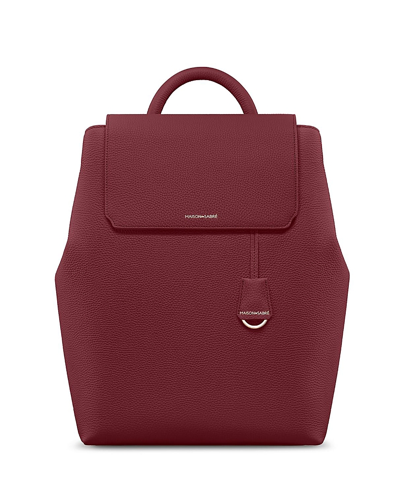 Maison De Sabre Medium Leather Soft Backpack · OS