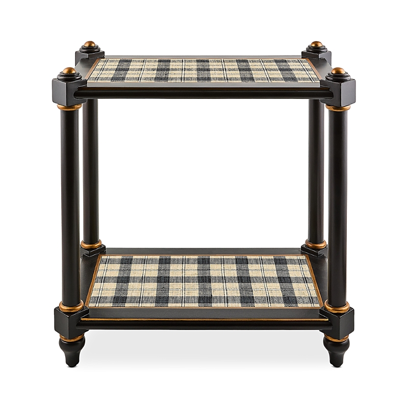MacKenzie-Childs Mad for Plaid Accent Table