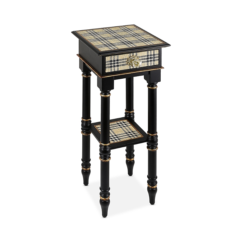 MacKenzie-Childs Mad For Plaid Tiny Table