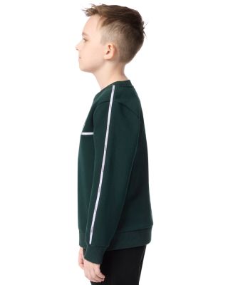 Boys' Logo Tape Crewneck Sweatshirt - Little Kid, Big Kid