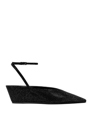Women's Pave Wedge Flats