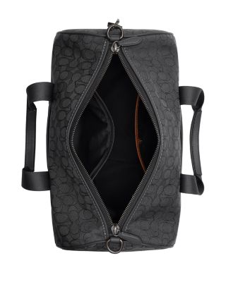 Theo Signature Jacquard Duffle Bag