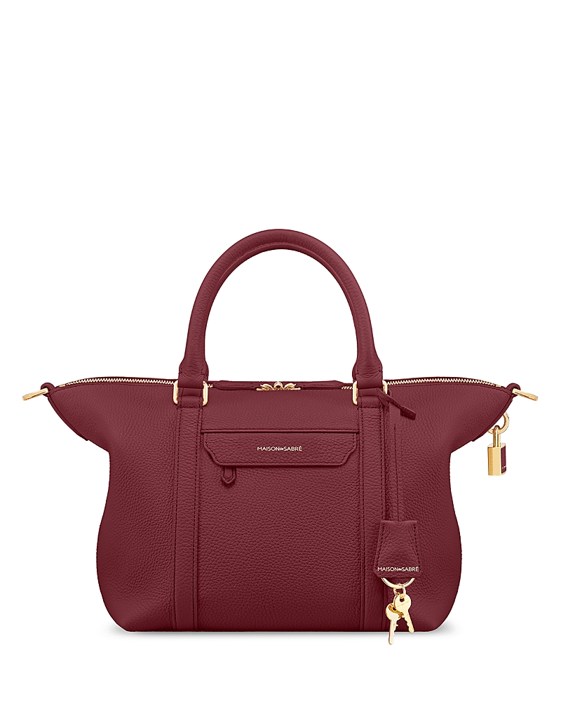 Maison De Sabre Small Leather Weekender Bag · OS