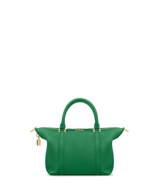 Small Leather Weekender Bag