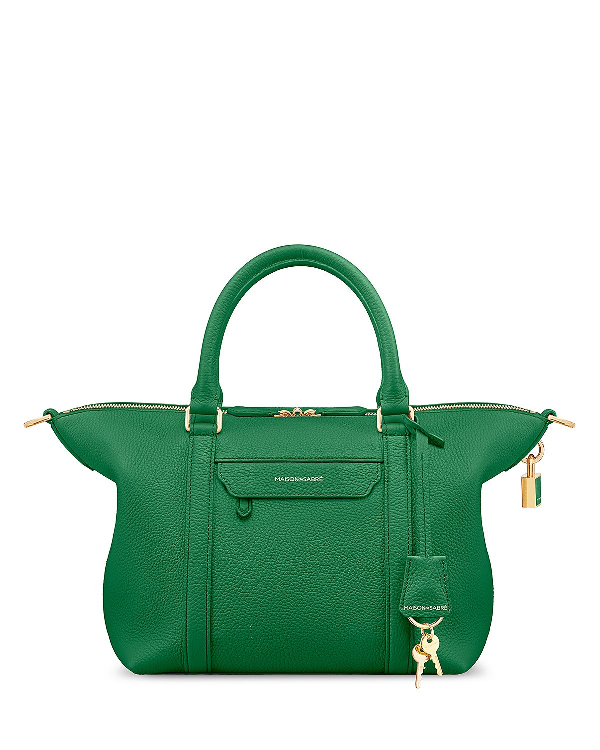 Maison de SABRE Small Leather Weekender Bag