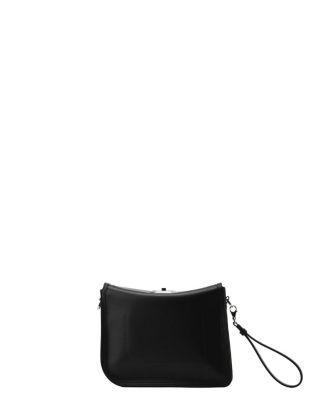 Compagnon Asymmetrical Leather Clutch Bag