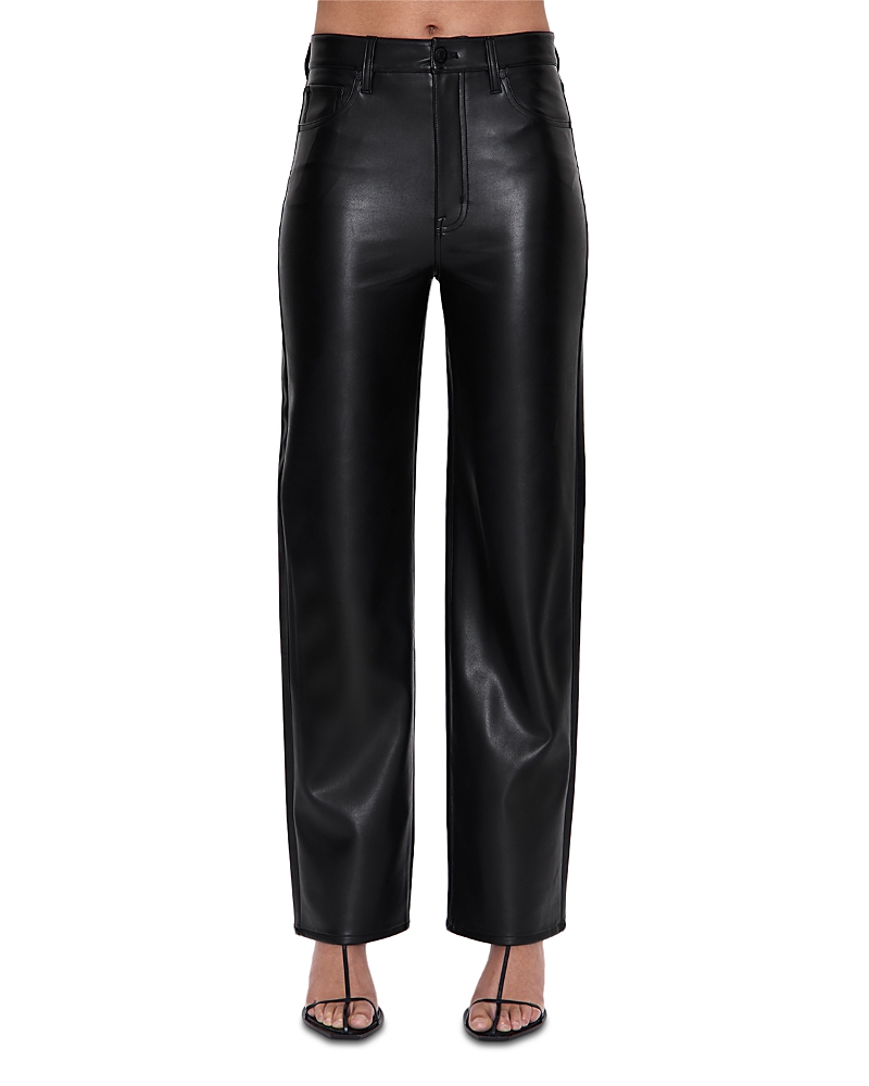 Pistola Cassie Super High Rise Faux Leather Jeans