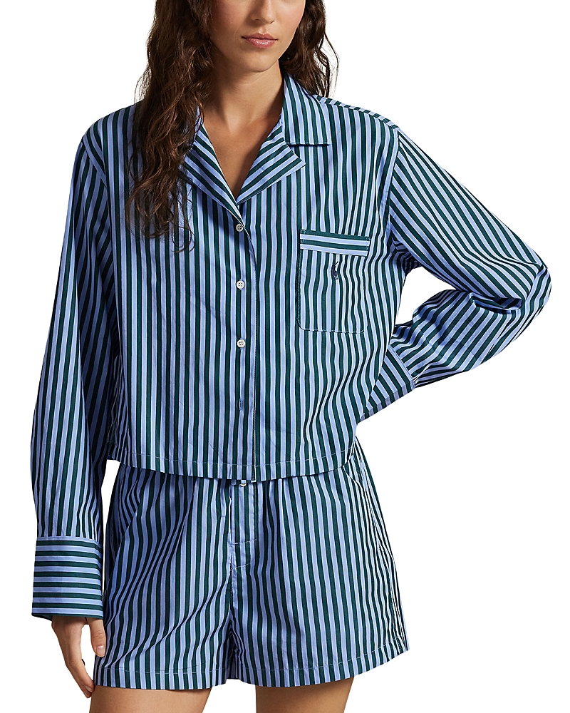 Polo Ralph Lauren Cropped Shirt & Boxer Sleep Set