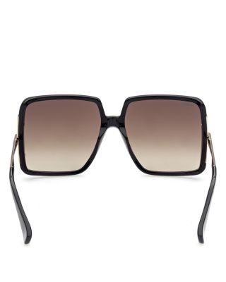 Malibu4 Square Sunglasses, 58mm