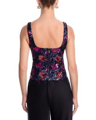 Sequin Flower Top - Exclusive