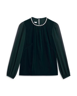 Tallulah Velvet Top