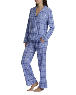 Notch Collar Pajama Set