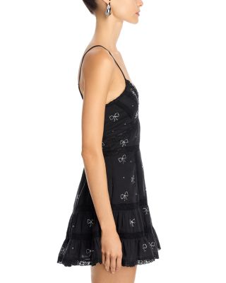 Solbina Embellished Mini Dress