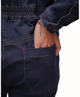 The Essential Denim Long Sleeve High Waisted Coverall