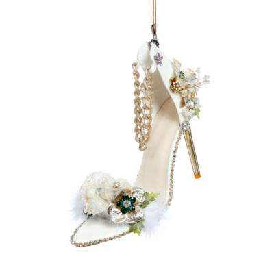 White Shoe Ornament