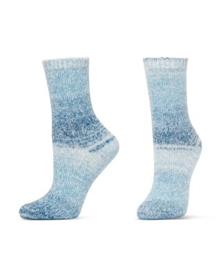 Striped Tweed Cozy Crew Sock, Pack of 2