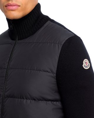 Knit Cardigan Down Jacket